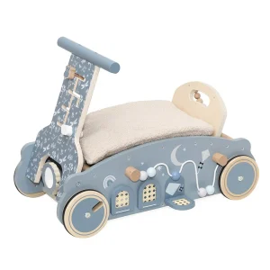 3-in-1 Rocker, Walker & Car - Blue de Label Label
