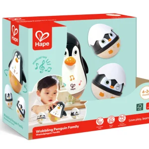 Wobbling Penguin Family de Hape