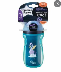 Vaso Insulado SIPPER CUP 260ml, Marca Tommee Tippee, 05429