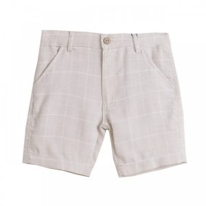 Bermudas a cuadros beige-ALM-JBV98262