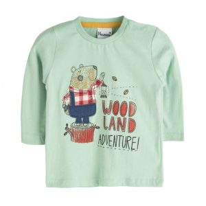 Camiseta con dibujo-ALM-BBI06023