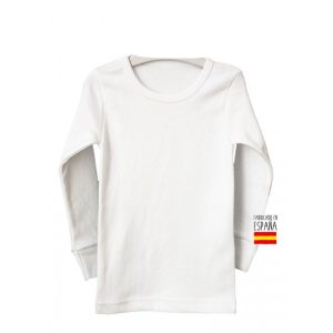 Camiseta Interior Niño Manga Larga Felpa Calamaro