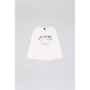 Camiseta manga larga niña Flowers Street Monkey