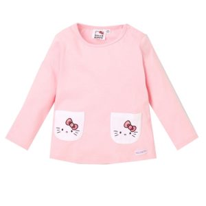 Camiseta bebé niña manga larga Hello Kitty