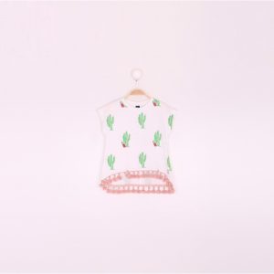 Camiseta Manga Corta Niña Cactus Street Monkey