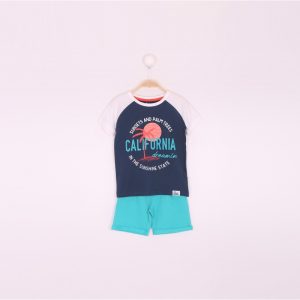 Conjunto niño pantalón corto y camiseta-ALM-191127-Street Monkey
