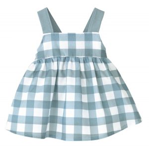 Vestido cuadros niña-21302N-Calamaro Baby