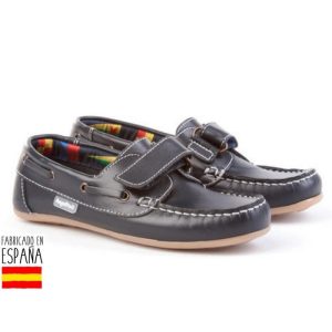 Nautico piel cierre velcro-ALM-814