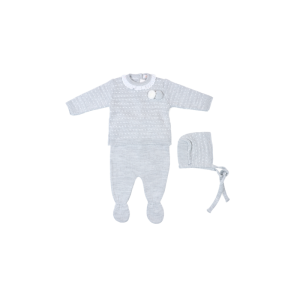 Conjunto largo punto 3 piezas bebe Tony Bambino