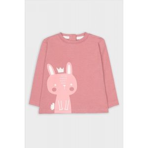 Camiseta manga larga cuello redondo bebé niña-323060-Street Monkey